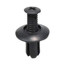 Fixadores de Rebites de Plástico Preto (6mm e 8mm) para Para-choque de Carro - Toyota