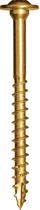 Fixadores GRK 12133 RSS 10 x 2-1/2 Parafusos 50CT Gold 50