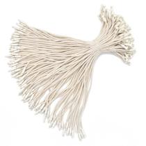 Fixadores Hang Tag Renashed 7,7 500 unidades de algodão bege