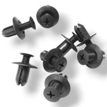 Fixadores Presilha Parafuso Plástico Automotivo 100 Peças Fixadores Presilha Parafuso Plástico Automotivo 100 Peças