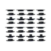 Fixadores Universais Para Tapetes De Carro Botões De Pressão De Plástico De Dupla Camada Fixadores Universais Para Tapetes De Carro Botões De Pressão De Plástico De Dupla Camada