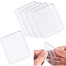 Fixate Gel Pads Suporte Veicular e Caseiro para Celulares, Tablets e Utensílios Domésticos