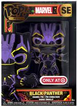 Fixe Funko Pop! Exclusivo da Marvel Black Light Black Panther