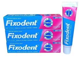 Fixodent 68g - kit c/ 3 unidades Fixodent 68g - kit c/ 3 unidades