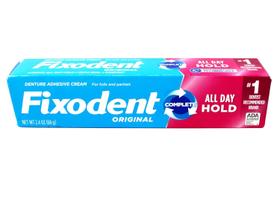 Fixodent Cream All Day Adesivo Dentaduras Fixação Total -68g
