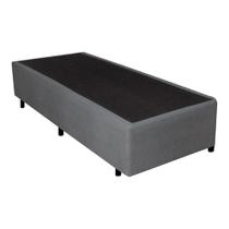 FL - Cama para Box material sintético Linho Cinza 69x188