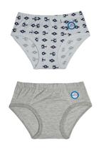FL Kit com Duas Cuecas Slip Kids Club DelRio FL Kit com Duas Cuecas Slip Kids Club DelRio