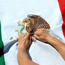 Flag Anley à prova de rasgos, dupla face, 3 camadas, México, 90 x 150 cm
