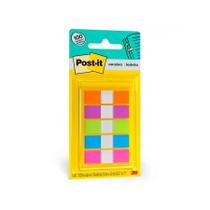 Flag - Post-It 3M - 100 Marcadores 12mmx43mm 5 Cores Neon