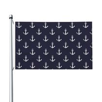 Flag Sovvin Nautical Anchors Sea Style 90x150cm ao ar livre Flag Sovvin Nautical Anchors Sea Style 90x150cm ao ar livre