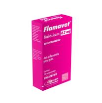 Flamavet 0,2 mg Anti-inflamatório Agener - Para Gatos - AGENER UNIAO