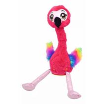 Flamingo Dançarino de Pelúcia com Mecanismo e Som Shiny Toys