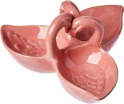 Flamingo de Cerâmica Rosa Decorativo Flamant Adorno Home&Co