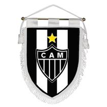 Flamula Oficial Atlético Mineiro Original Preta E Branca - JC bandeiras