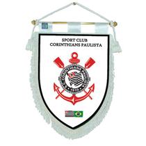 Flamula Oficial do Corinthians Branca - JC Flamulas
