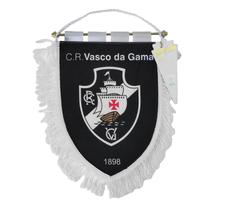 Flamula Oficial Vasco Da Gama Original Preta E Branca