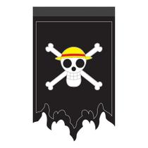 Flâmula One Piece Luffy Mugiwara Colecionável Decorativa Flâmula One Piece Luffy Mugiwara Colecionável Decorativa