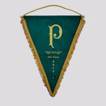 Flâmula Veludo Palmeiras Verde Flâmula Veludo Palmeiras Verde
