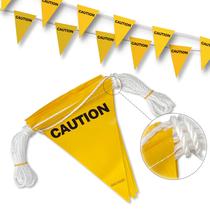 Flâmulas de plástico NACARUM OSHA 500LB Classified Flags Caution 37 pés Flâmulas de plástico NACARUM OSHA 500LB Classified Flags Caution 37 pés