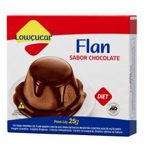 Flan Lowçucar Sabor Chocolate 25g
