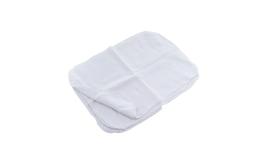 Flanela Branca Grande 38x58cm Kit Com 3 Unidades