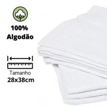 Flanela Branca Pacote c/ 12 Unidades - Intextil Flanela Branca Pacote c/ 12 Unidades - Intextil