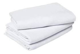 Flanela de Limpeza de Algodão Branca 30x40cm - 2 Unidades Flanela de Limpeza de Algodão Branca 30x40cm - 2 Unidades