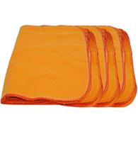 Flanela de limpeza profunda laranja simples a unidade. Flanela de limpeza profunda laranja simples a unidade.