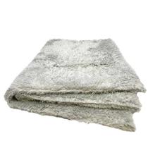 Flanela de Microfibra Cinza Dub Boyz DBT022 500GSM Felpuda - 40x40cm
