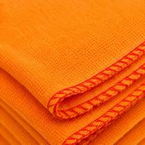 Flanela Laranja 100% Algodão 28cm x 38cm Com 12 Unidades Flanela Laranja 100% Algodão 28cm x 38cm Com 12 Unidades