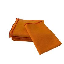 Flanela Laranja Caebi 28x28 com 12 unidades Flanela Laranja Caebi 28x28 com 12 unidades