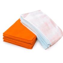 Flanela Limpeza Laranja 38x58 cm