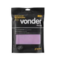 Flanela microfibra roxa 40x60cm 400gsm vonder 6364406004
