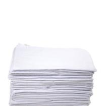 Flanelas De Algodão Branca Limpeza Geral Medidas: 28x35 Cm Kit Com 18