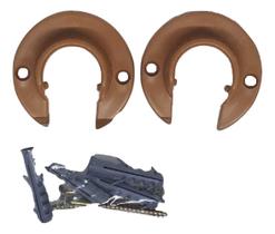 Flange 19mm Cerejeira Pvc ( par ) Flange 19mm Cerejeira Pvc ( par )