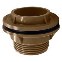 Flange Adaptador 40mm (1.1/4'') (marrom) Para Caixa D' Água