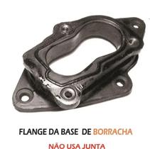 Flange Base Carburador Brosol 2E Gol Parati Saveiro Voyage