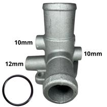 Flange Cabeçote Água 10x10x12 Gol Parati Quantum Saveiro Voyage AP Flange Cabeçote Água 10x10x12 Gol Parati Quantum Saveiro Voyage AP