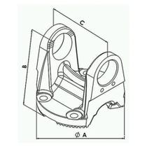 FLANGE CARDAN (C/ORELHAS) para MBB 1634 1938 2428 2638 2726