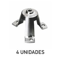 Flange Da Tração - Kit 4 Unidades