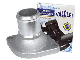 Flange da Valvula Termostática Fiesta Ka Courier Motor 1.0 1.3 Endura 1996 a 1999 VALCLEI