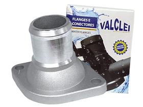 Flange da Valvula Termostática Fiesta Ka Courier Motor 1.0 1.3 Endura 1996 a 1999 VALCLEI