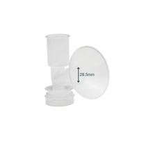 Flange de bomba de mama Ameda CustomFit 28,5 mm sem BPA, 1 unidade