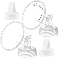 Flange de bomba de mama e válvula de bico de pato Maymom 20mm para Spectra