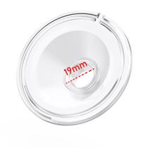 Flange de bomba de mama IVARONAL de substituição de silicone de 19 mm