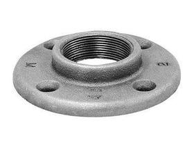 Flange de ferro maleável preto Anvil International 1/4" FPT
