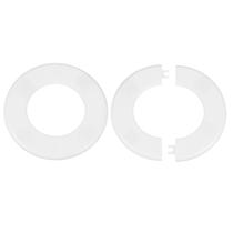 Flange de parede bipartida HARFINGTON 78 mm em plástico ABS, 2 peças, branco Flange de parede bipartida HARFINGTON 78 mm em plástico ABS, 2 peças, branco