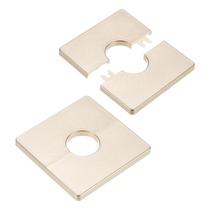 Flange de Parede Bipartida M METERXITY ABS Dourado, Kit com 2 peças, 8,6 cm Flange de Parede Bipartida M METERXITY ABS Dourado, Kit com 2 peças, 8,6 cm
