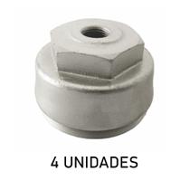 Flange Dianteira Mb 1111 A 1630 - Kit 4 Unidades Flange Dianteira Mb 1111 A 1630 - Kit 4 Unidades