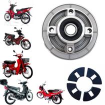 Flange Do Cubo Traseiro Rolamento Retentor Coxim Shineray Phoenix 50Cc Shineray Phoenix + Wuyang